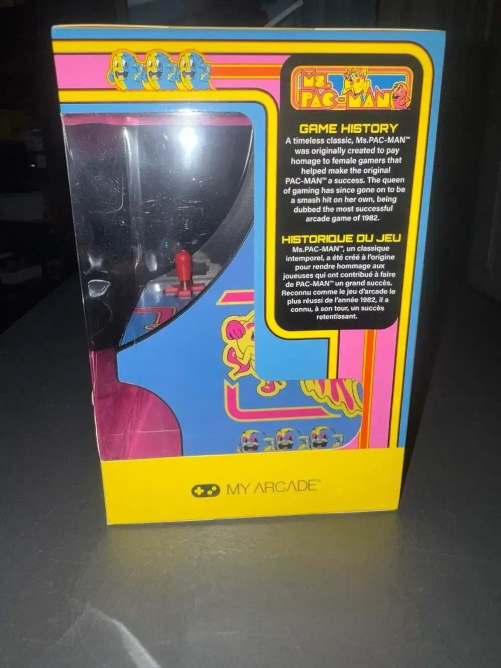 Ms Pac-Man Mini Arcade Machine My Arcade Micro Player Retro Gaming